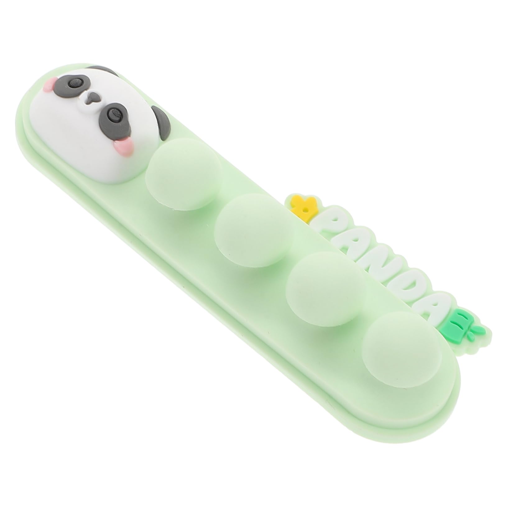 Cabilock Cable Organizer Clips Self-Adhesive Cord Management for USB and Power Cables Cute Panda Design for Home Office and Car Keeps Wires Tidy and Accessible