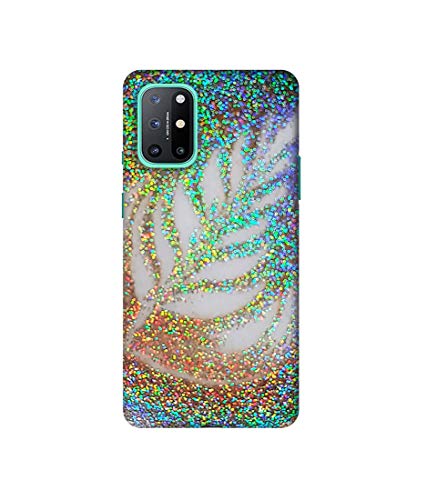 Image of Amazon Brand - Solimo Designer Sparkle Coffee 3D Printed Hard Back Case Mobile Cover for OnePlus 8T