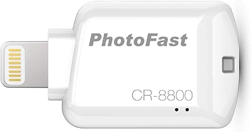 Miniatura 1 de Certificado Apple Mfi Lector de tarjetas micro SD para iPhone de Gigastone, Lightning, Apple iOS, iPad, iPod, iCloud, aplicación versátil,