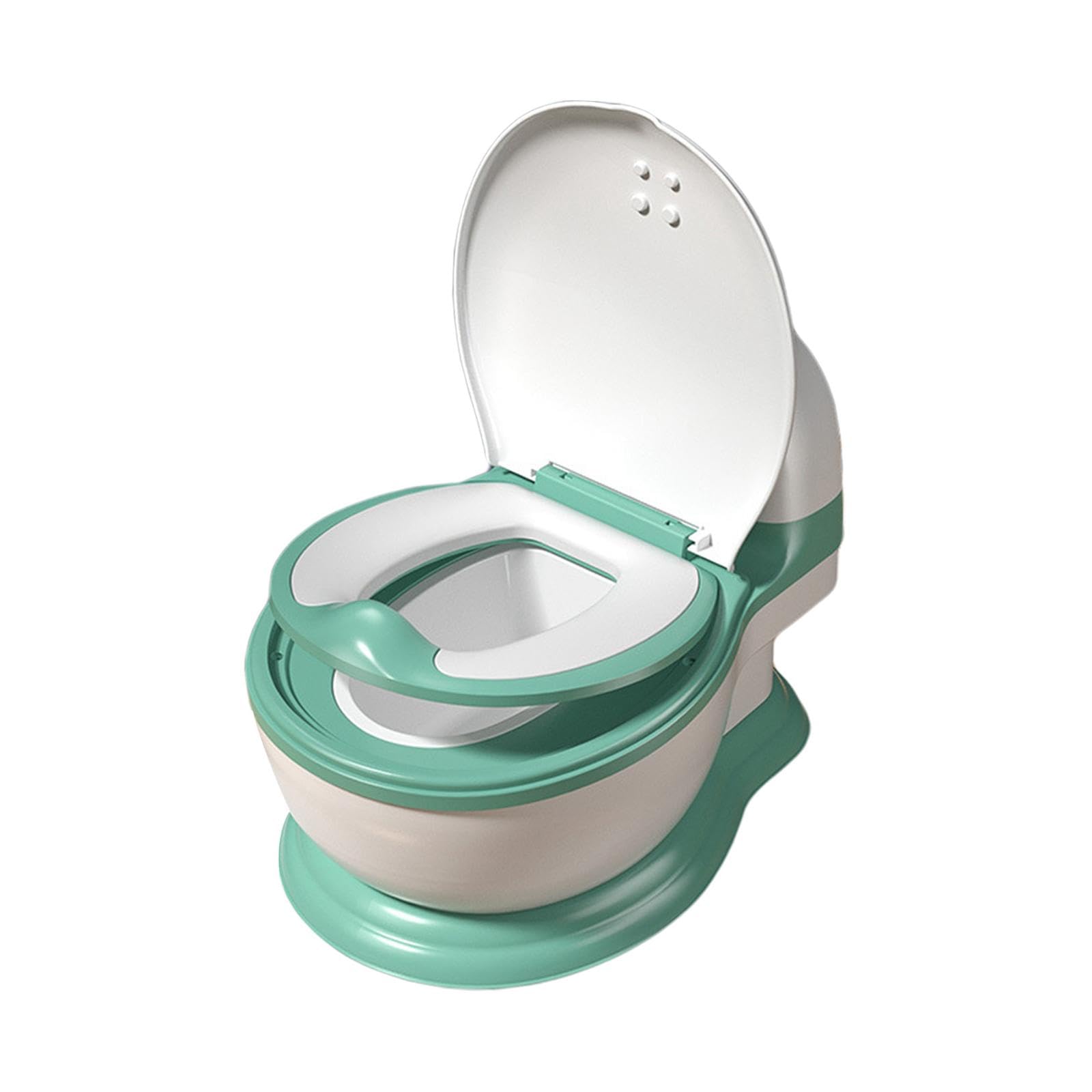 Orinal con Asiento Extraíble para Uso Interior Y Exterior, Almohadilla de PVC Verde, Individual