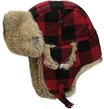 Woolrich Men's Wool Blend Wool Aviator Hat