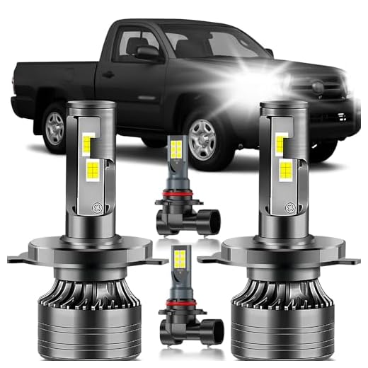 HUOKEDS 4‑Piece LED Bulb Combo Kit