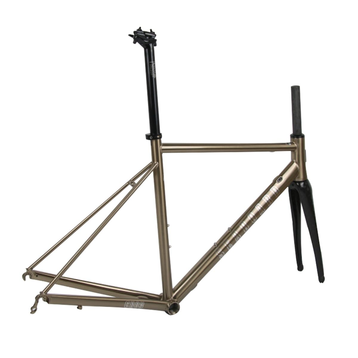 fahrradrahmen chrom BSFHQS Rennrad-Rahmenset 700C Molybdän Stahl Fahrrad Rahmen 44 47 50 53 56cm Schnellspannrahmen F100MM R130MM QR Felgenbremse/C-Bremsen Fahrradträger Kohlefaser Gabeln(44cm) Sport & Freizeit Category:Fahrradhelme_In Mold  Polster  Zopf geeignet  Insektennetz  Visier Camper Ausbau Module Renault Größe:48-54