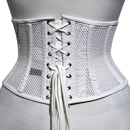 Image of Women's Waist Training Underbust Corset Steel Boned Hourglass Body Shaper