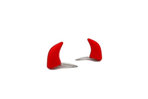 Lil Devil Clip-on Horns (Red)