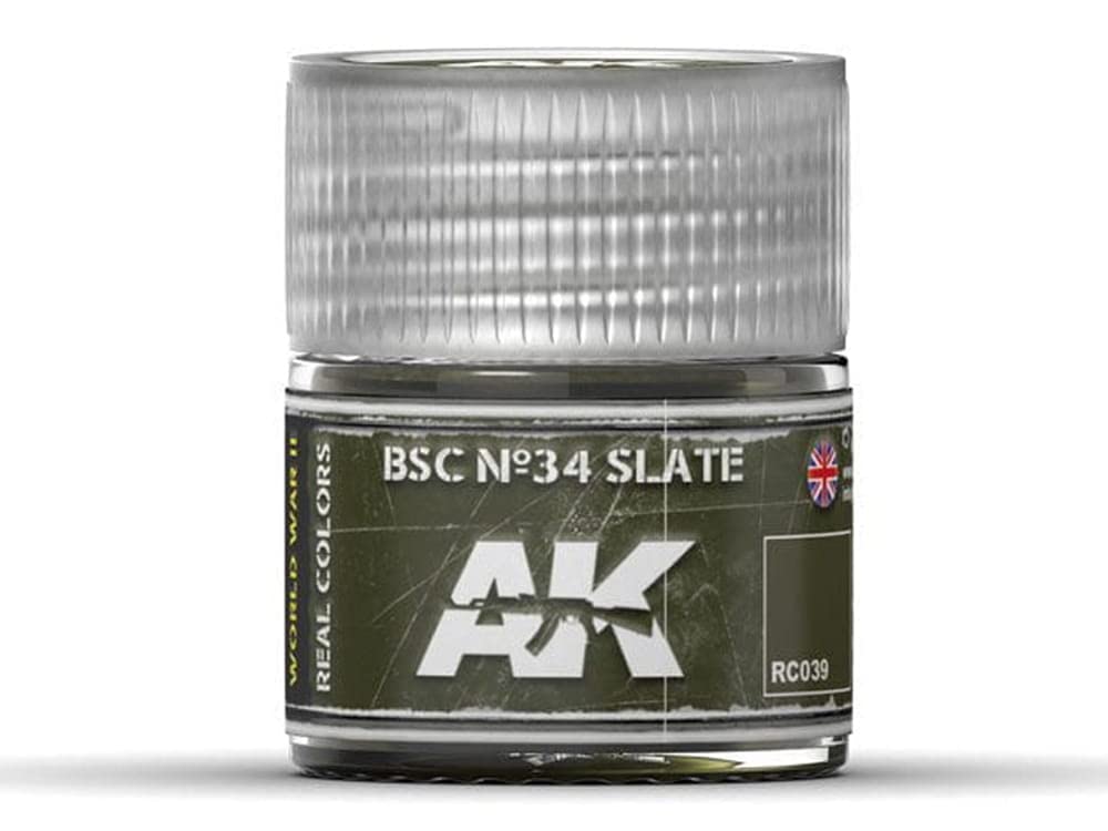 AK REAL COLORS RC039 BSC Nr34 Slate (10ml)