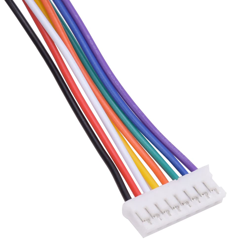 Kabel łączący, 10 Zestawów JST PH 2,0 Mm 8-pinowe Męskie Złącza żeńskie Kable Z Wtyczką 30 Cm