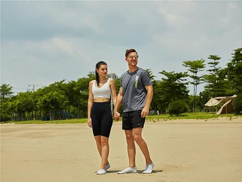 Miniatura 5 de Vsufim - Zapatos tipo calcetín de secado rápido para deportes acuáticos, natación, playa, piscina, surf, yoga, para mujeres y hombres