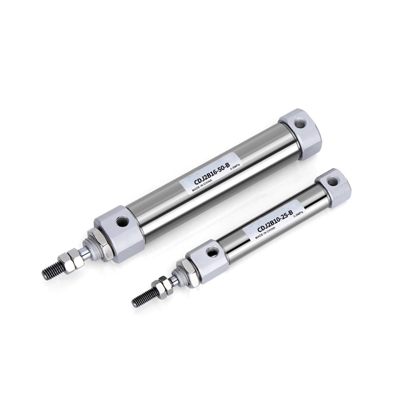Cilindro de aire neumático CDJ2B10 con diámetro de 10mm