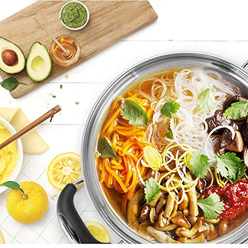 Pot en acier inoxydable 2.4L polyvalent pour soupes et repas de famille - 6