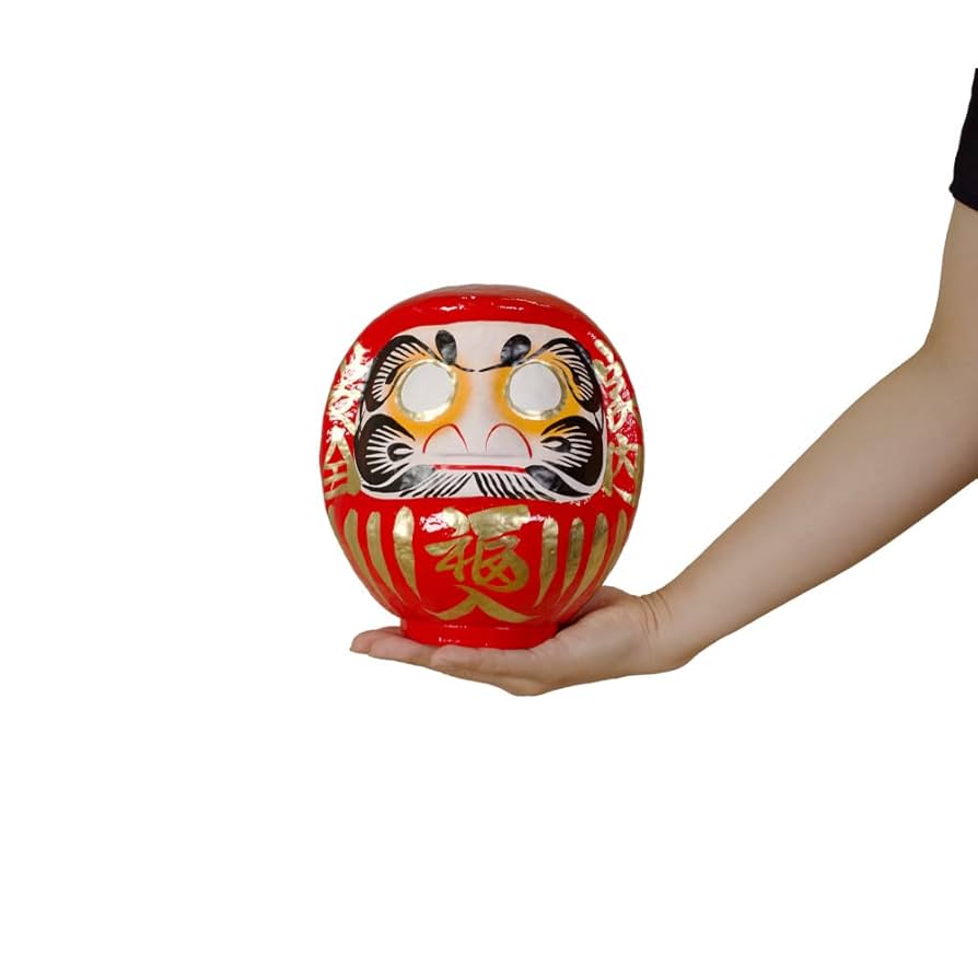 だるま 達磨(だるま) メタルマーカー＃GOOD LUCK【七転び八起きの精神を