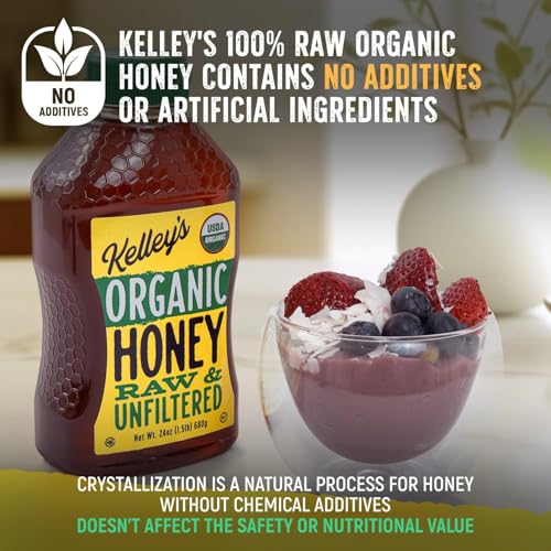 Polen de abeja y miel orgánica Kelley's, pack valor 2 unidades miniatura 4