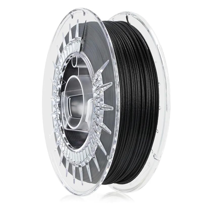 ROSA3D PC-PBT + 15CF (HT-UV-IMPACT) Filament 1,75 mm für 3D Drucker, Schwarz, 0,5 kg