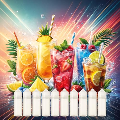 Aromas concentrados de 10ml Sasami Soft Sips | Set de esencias veganas premium 2