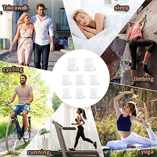 FBTOPNUM Separatore Dita Piedi Mignolo Silicone,8