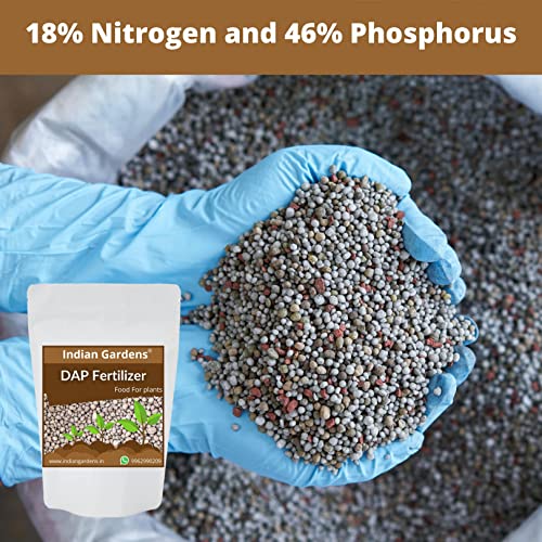 Image of Indian Gardens Dap Fertilizer for Plants | Plant Nutrient and Plant Food | All Plants | Gardening - 0.5 Kg