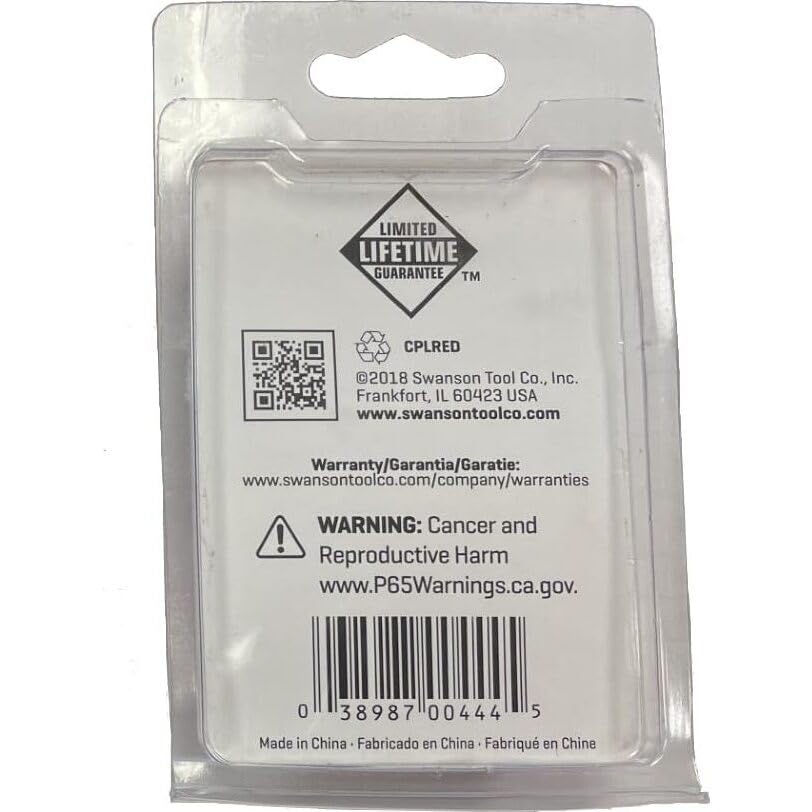 Cartuchos rojos para lápices carpintero Swanson pack 10 miniatura 3