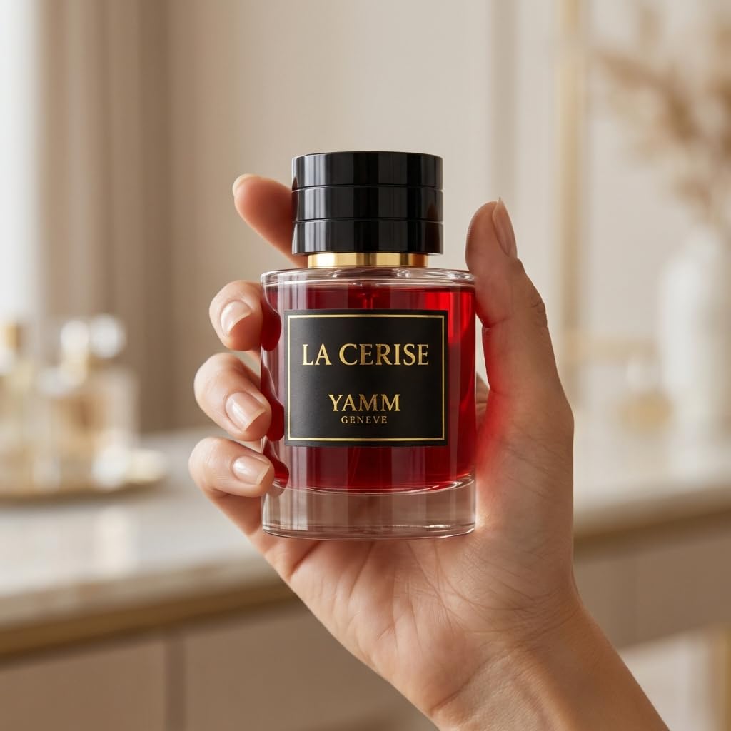 La Cerise Extracto de Perfume 50 ml – Perfume Unisex con Cereza Negra y Almendra Amarga – Fragancia Gourmand, Dulce y Amaderada – Larga Duración 18h