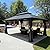 PURPLE LEAF 12' X 16' Permanent Hardtop Gazebo Outdoor Aluminum Gazebo with Heavy Duty Galvanized Steel Double Roof for Patio Lawn Garden Aluminum with Netting and Curtains Grey