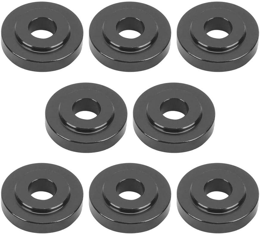KIMISS Shifter Base Bushing,8pcs Aluminum Auto Car Shifter