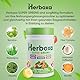 Herboxa SUPER GREENS – Erstklassiger grüner Helfer – Enthält Chicoréewurzel, Zink und Chrom – Bananen-Himbeer-Geschmack – 50 Portionen