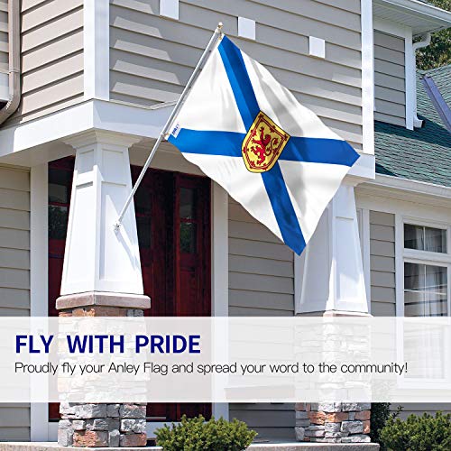 ANLEY Fly Breeze 3x5 Foot Flag Nova Escócia - Cores vivas e resistente ao desbotamento UV - Provínci