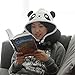 YuanKanJu Panda Bear Neck Pillow with Hood