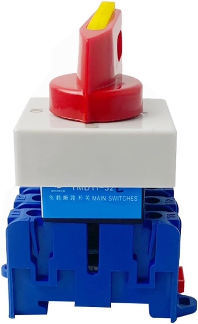 Isolating Switch YMD11-32 C Type On Off 32A 3 Phase Rotary Changeover Cam Main Interruptor Disconnect Selector with Padlock Knob