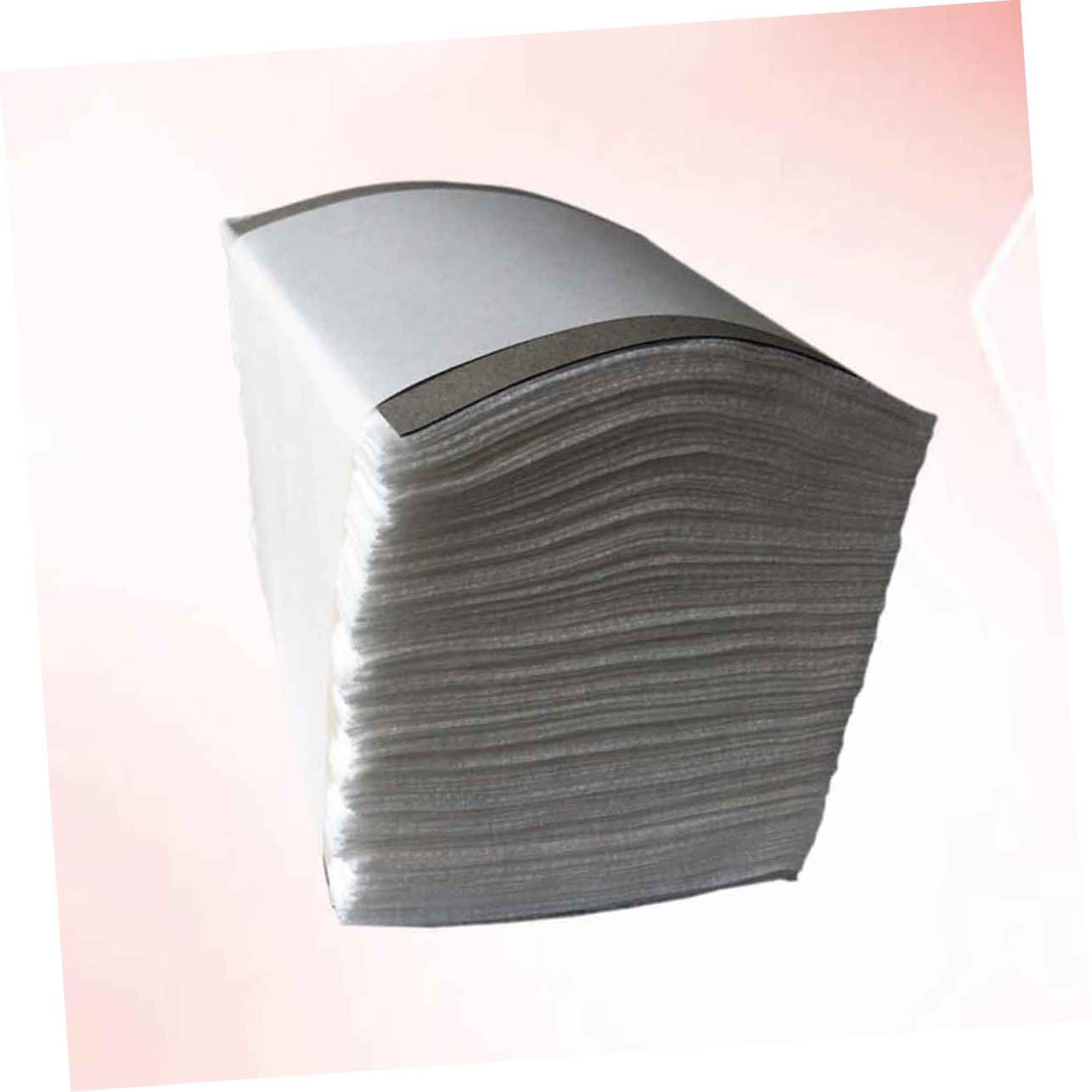 VICASKY Salviette Struccanti Assorbenti Pezzi Non Tessuto Bianco 300 e Pieghevoli per Rimozione Make-up e Utilizzo in Saloni di Bellezza