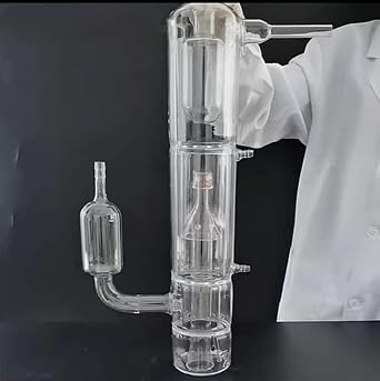 Futt Vacuum Glass Diffusion Pump L-2210 Three-stage Oil Diffusion Pump
