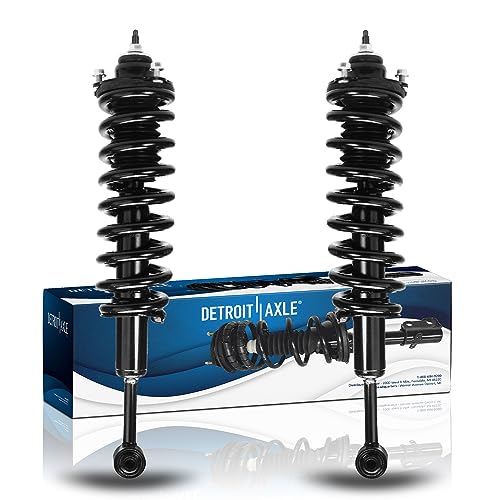 Image of Detroit Axle - 2 Front Struts for Toyota 2003-2023 4Runner 2007-2014 FJ Cruiser 2005-2015 Tacoma, Complete Struts w /Coil Spring 2006 2007 2008 2009 2010 2011 2012 2013 2014 Replacement