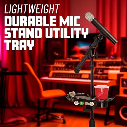 Image of Gator Cases Frameworks GFW-MIC-ACCTRAY Microphone Stand Tray