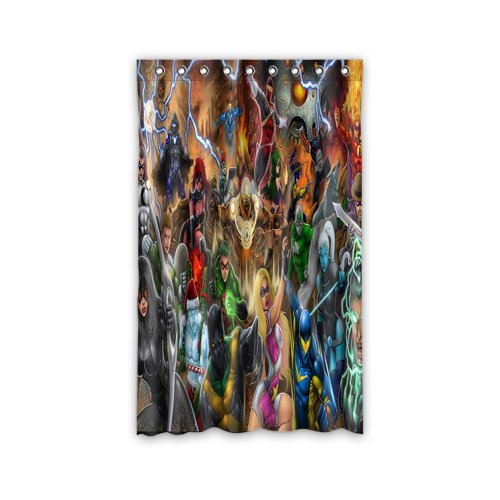Generic - Cortinas para ventana (132 x 213 cm), diseño de personajes de dibujos animados