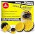 Drillbrush 4 Piece Nylon Power Brush Tile and Grout Bathroom Cleaning Scrub Brush Kit - Drill Brush Power Scrubber Brush Set - Power Scrubber Drill Brush Kit- Power Brush Drill Attachment