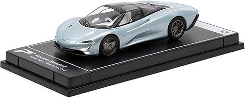 Escala 164 McLaren Speedtail Speedtail Silver Hypercar League Colección No.13