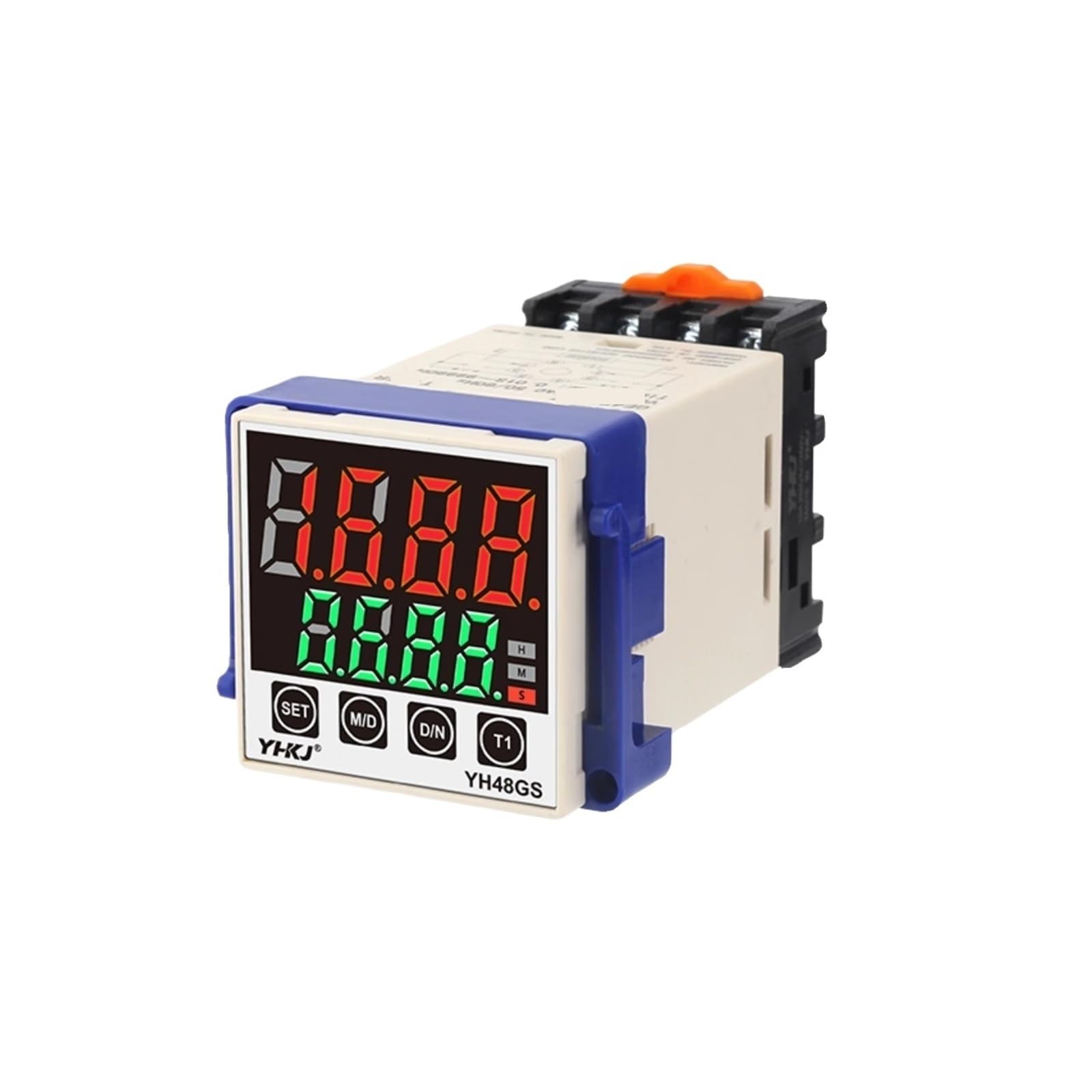 Zeitrelais Digitalanzeige-Zeitrelais DH48S-S 1Z 2Z 2ZH Zykluszeitverzögerung 220V-Steuerung