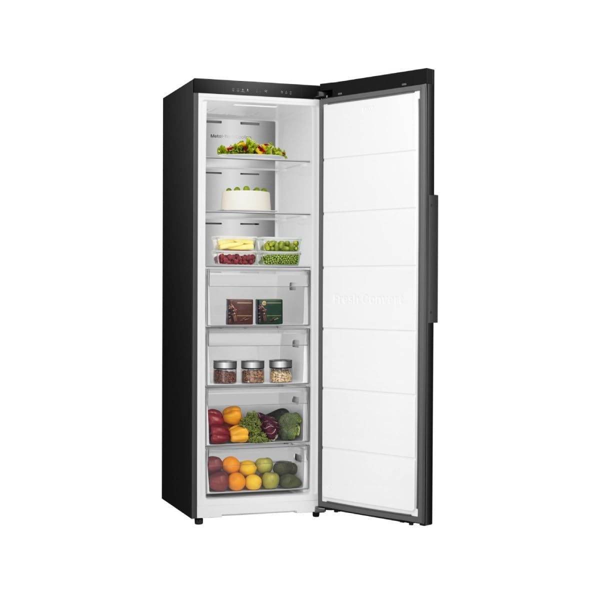 Congelador Vertical Hisense FT3K310SAFC 312L Negro