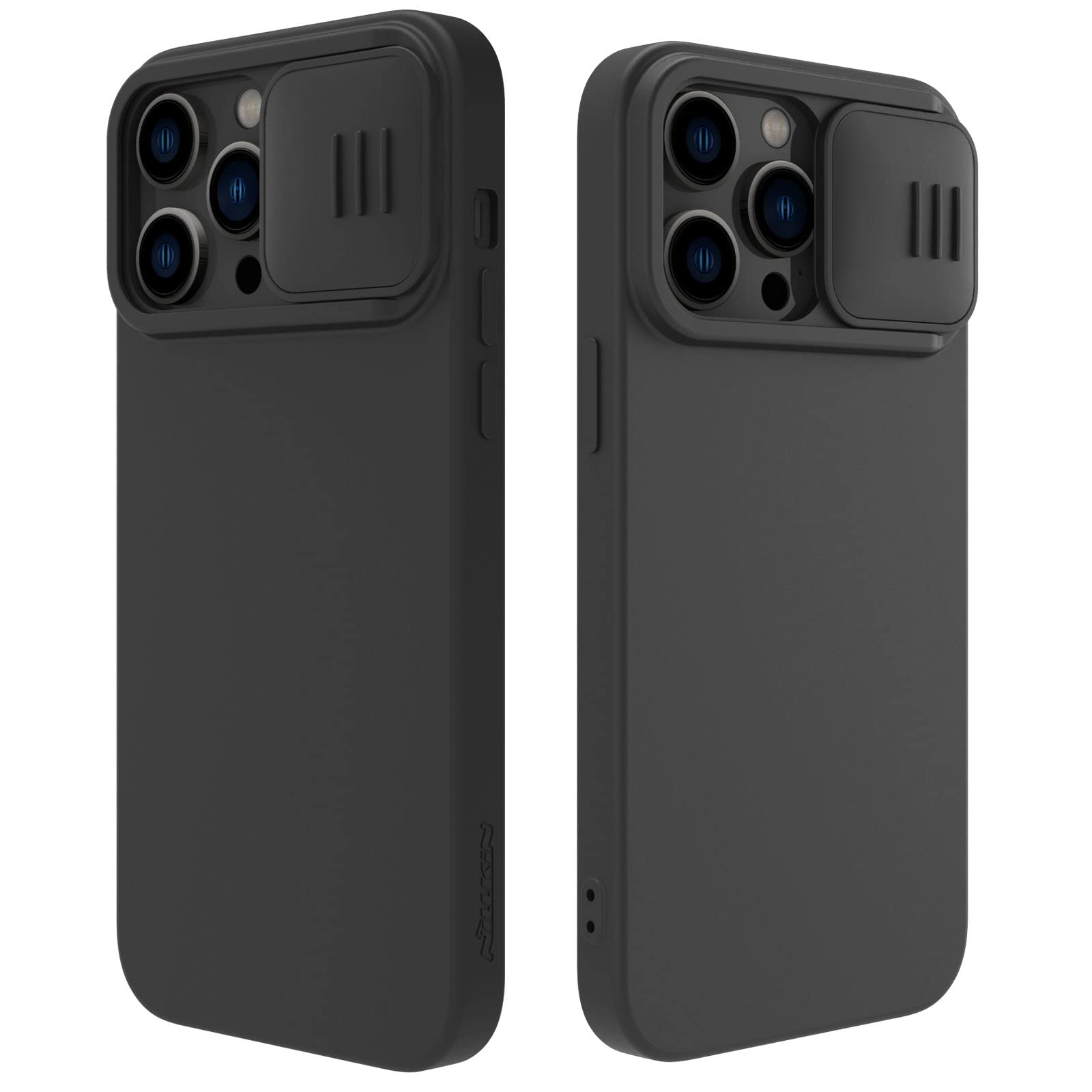 Funda Magnética para iPhone 14/14 Plus/14 Pro/14 Pro MAX,Caja de teléfono de Silicona líquida Forro de Tela de Microfibra Suave al Tacto con Cubierta Deslizante para cámara