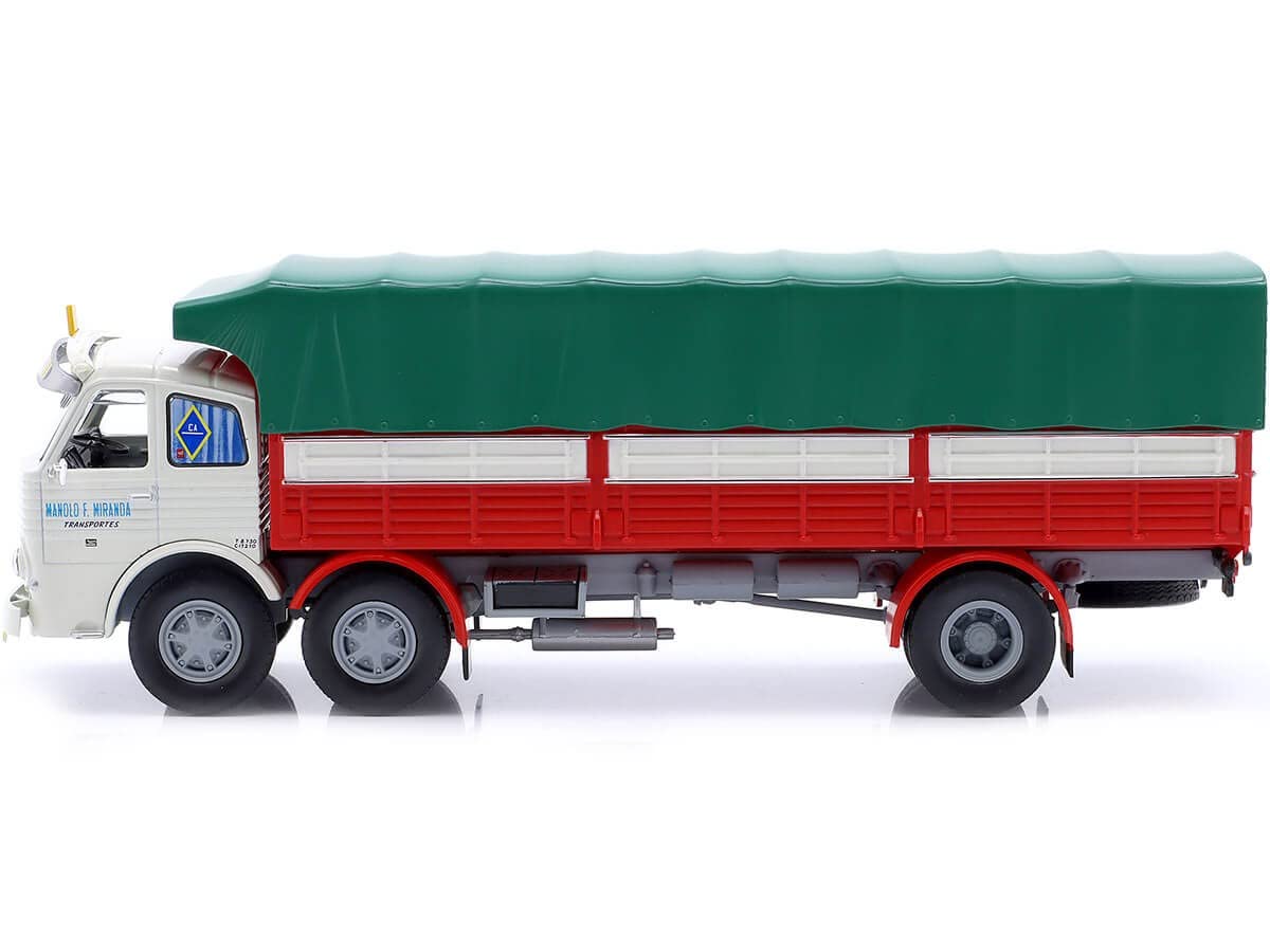 1968 Camión Pegaso 1063 [CA-72826] "Manolo III" Rojo/Verde 1:43 Salvat PEG1063