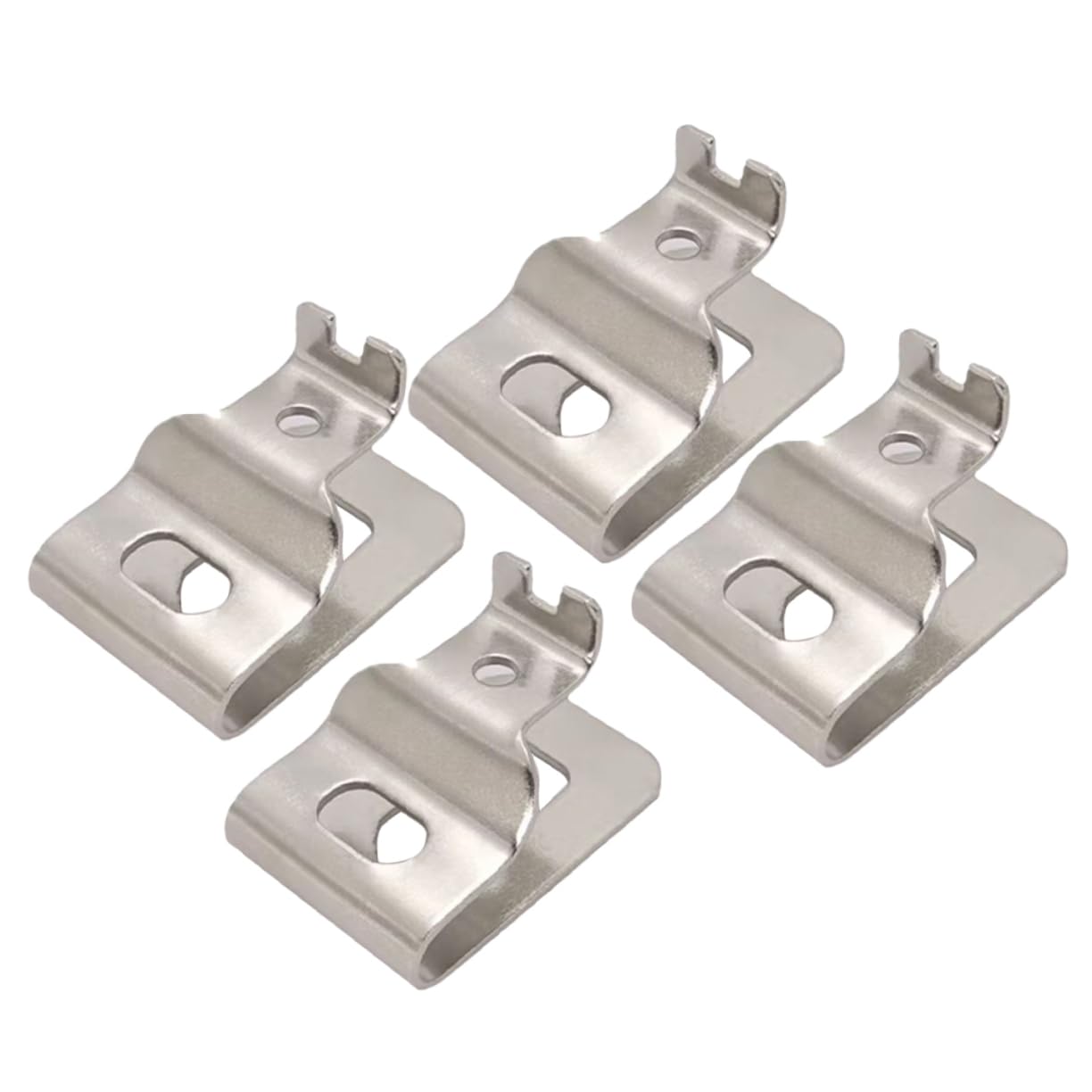 SHINEOFI 4 Set Clip Per Cintura Elettrici Inossidabile Gancio Per Chiavi E Trapani Ottimizza Organizzazione Dei Tuoi Strumenti Elettrici 4 Pezzi*4