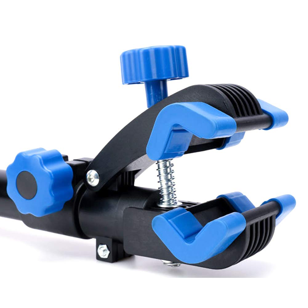 Bici Parete Gancio Supporto da Parete per Bici Portabicicletta per Riparazione Meccanica Manutenzione con Morsetto Regolabile Pieghevole