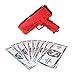 The Cash Cannon Make It Rain Money Dispenser - Chrome Red - Novelty Item