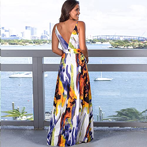 Robe de soirée cocktail violette XL transformable col en V demoiselle d'honneur