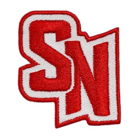 Spy Ninjas Logo Embroidered Patch 40mm Wide - Red Cover