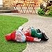 Funny Drunk Gnomes Garden Decor, Naughty Drunken Garden Gnome Statue Lying Down, Garden Sculptures Ornament for Outdoor Lawn Patio Yard Landscape Dwarf Figurines Christmas Decorations (Red)