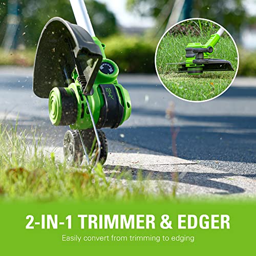 Image of Greenworks 24V 12-Inch Cordless String Trimmer /Edger (Gen 2), Battery and Charger Not Included