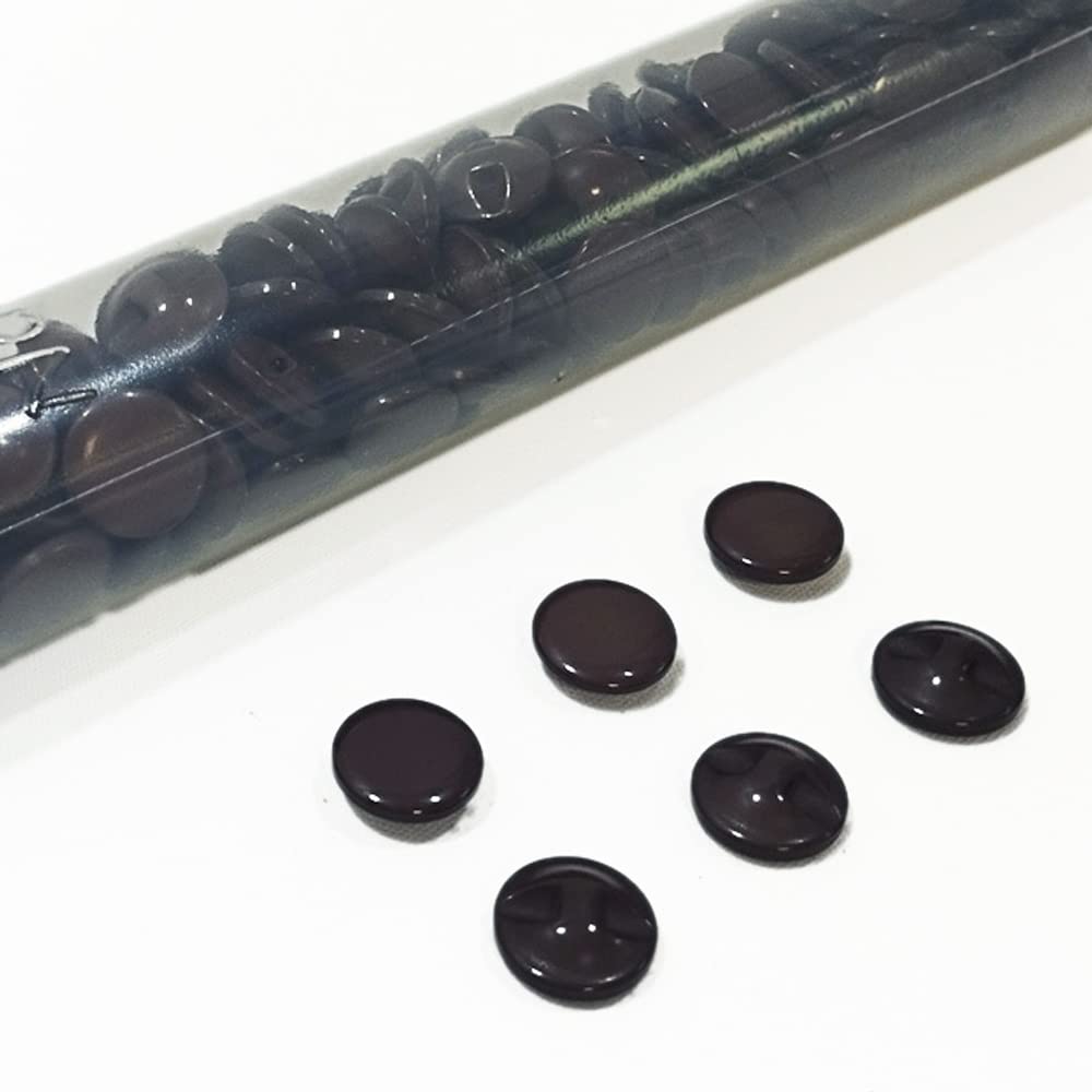 Hemispherical Resin Nazarene Buttons, 144 Pieces/Tube, Available in 13 Colors and 4 Sizes for Crafts Sewing