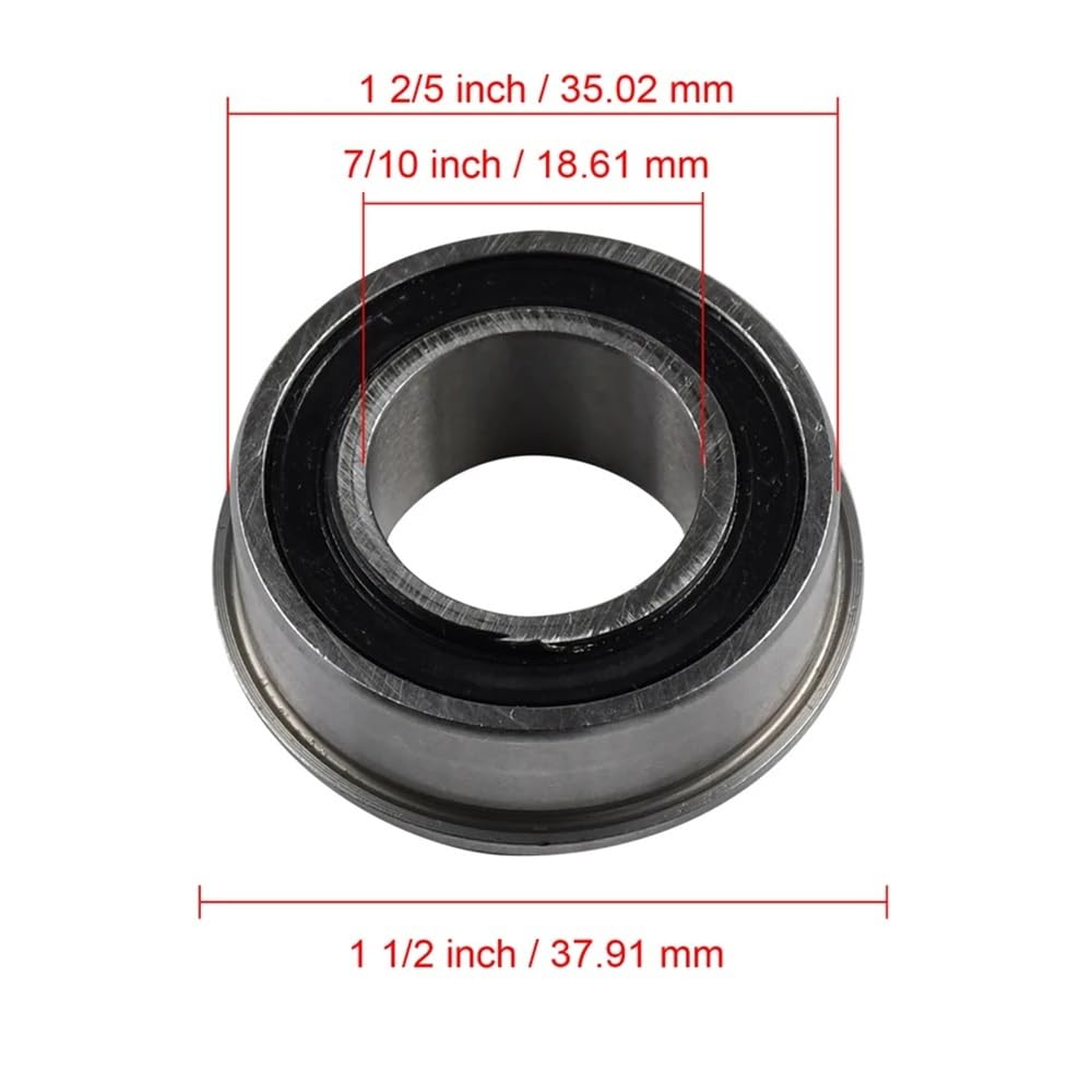 Roulement colonne direction Kit De Conversion Bague Roue Avant En Roulement Pour GX21931 M123811 GY20563 R27434 M143338 AM127304