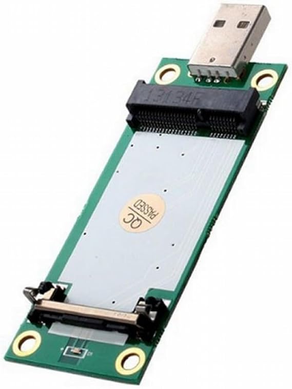 Amazon.com: CY Adapter Mini PCI-E Wireless WWAN to USB Adapter Card ...