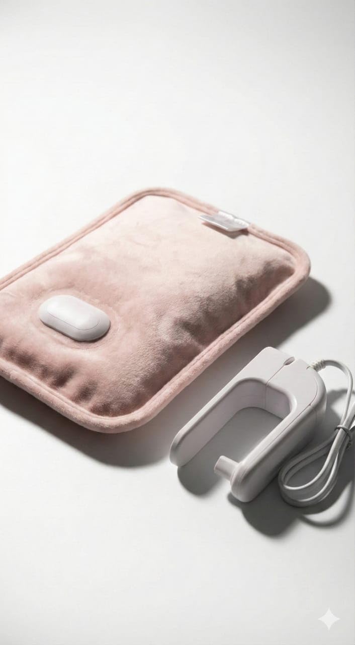 Eon Premium Electric Hot Water Bag | Dual Insulation Silicon Technology Heating Pad | 6 Layers of Protection-image-40